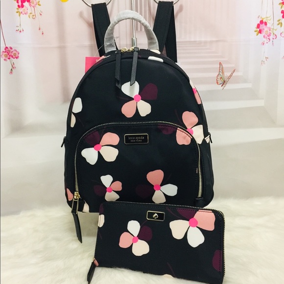 kate spade Handbags - Kate Spade Dawn Dust Medium Backpack and wallet